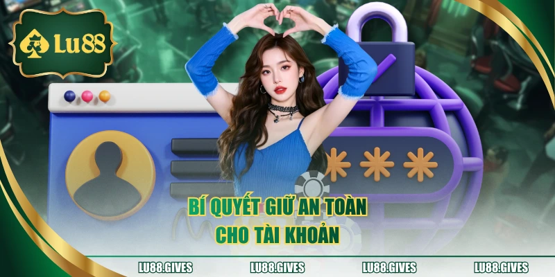 Bí quyết giữ an toàn cho tài khoản
